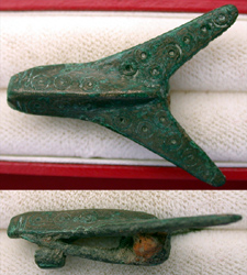 Brooch, Zoomorphic Cicada/Fly, Germanic Tribes, c. 5th-6th Cent Brooch, Zoomorphic Cicada/Fly, Germanic Tribes, c. 5th-6th Cent