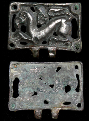 Belt Mount, Avars, Zoomorphic Griffin, c. 6th-7th Cent Belt Mount, Avars, Zoomorphic Griffin, c. 6th-7th Cent