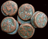 Fused Ptolemy Dynasty Hoard Coins Fused Ptolemy Dynasty Hoard Coins